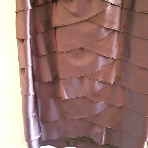 Taupe Dressbarn Collection Sheath Dress Size 8 - Picture 3 of 4